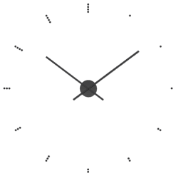 FU75D04B Large Wall Clock