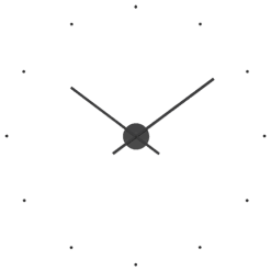 FU75D12B Big Wall Clock